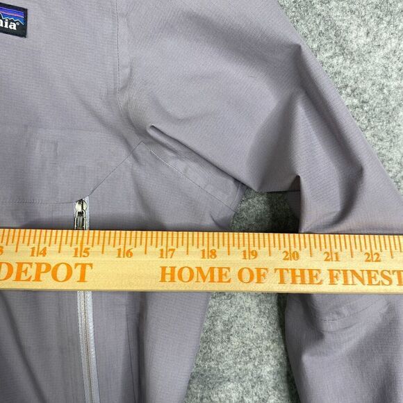PATAGONIA Women's Purple Torrentshell H2NO Waterproof Full Zip Hoodie Jacket S - Picture 5 of 11